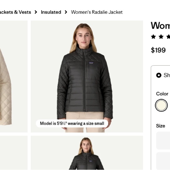 Patagonia Women’s Radalie Jacket - originally $199 - Picture 5 of 5